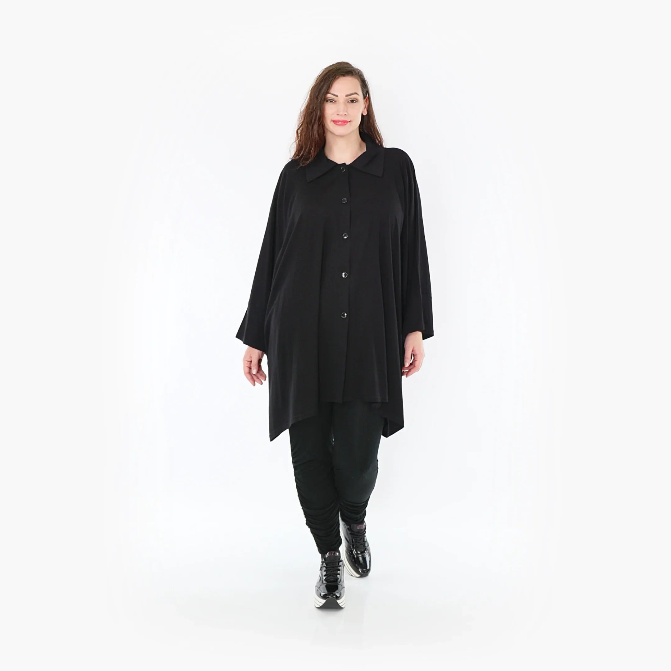 AKH Fashion Bluse 6991 Lucya, Schwarz