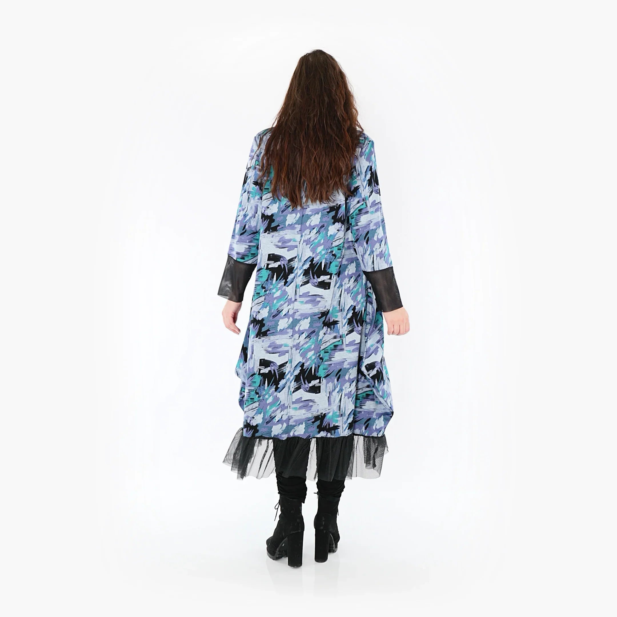 AKH Fashion Dress 5909 Eleni, Petrol