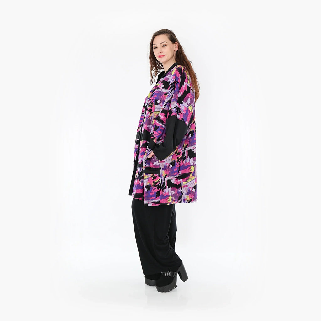 AKH Fashion Jacke 6857 Eleni, Fuchsia