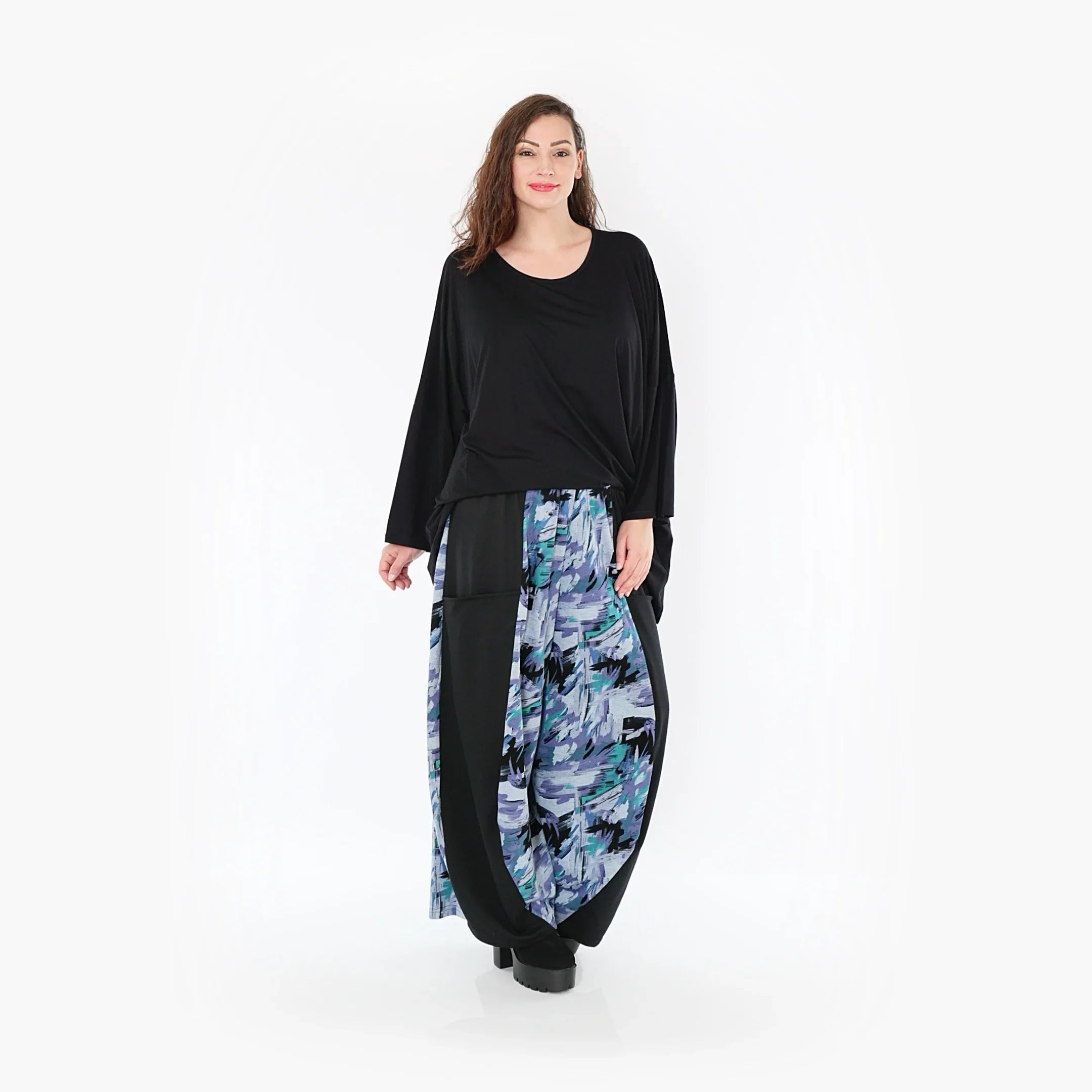 AKH Fashion Hose 8069 Eleni, Petrol