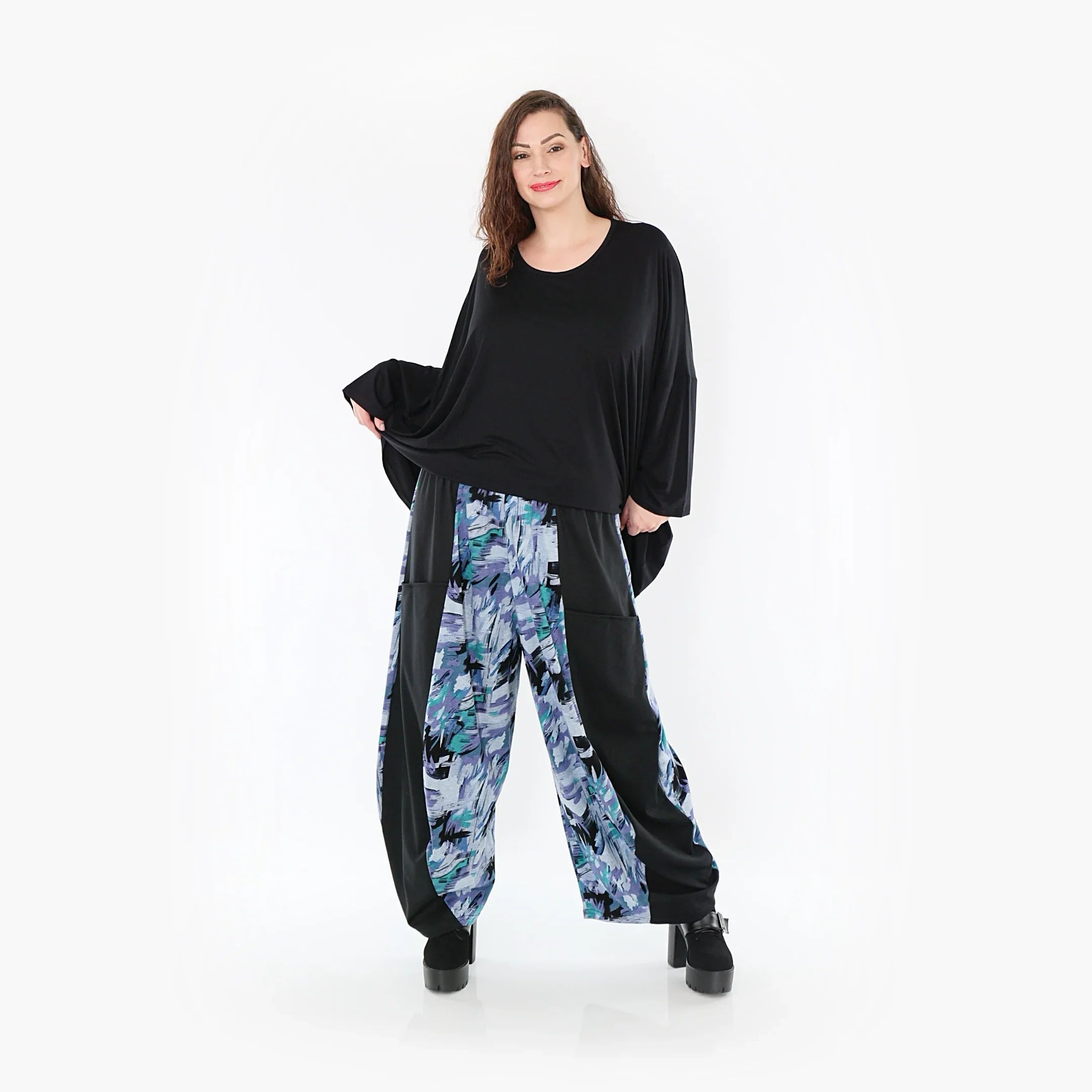 AKH Fashion Hose 8069 Eleni, Petrol