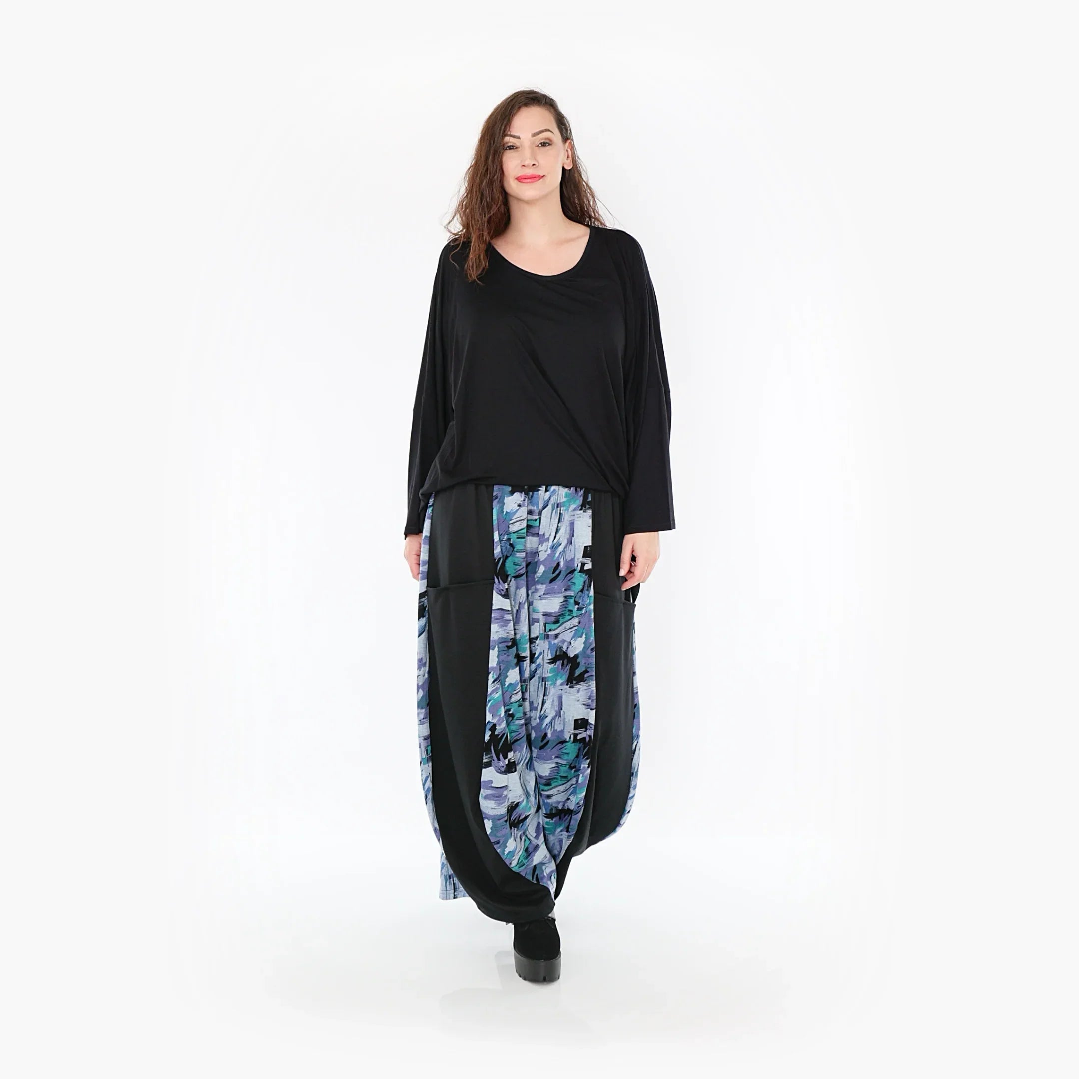 AKH Fashion Hose 8069 Eleni, Petrol