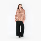 AKH 3018 Big Shirt, Old Rose-Anthracite
