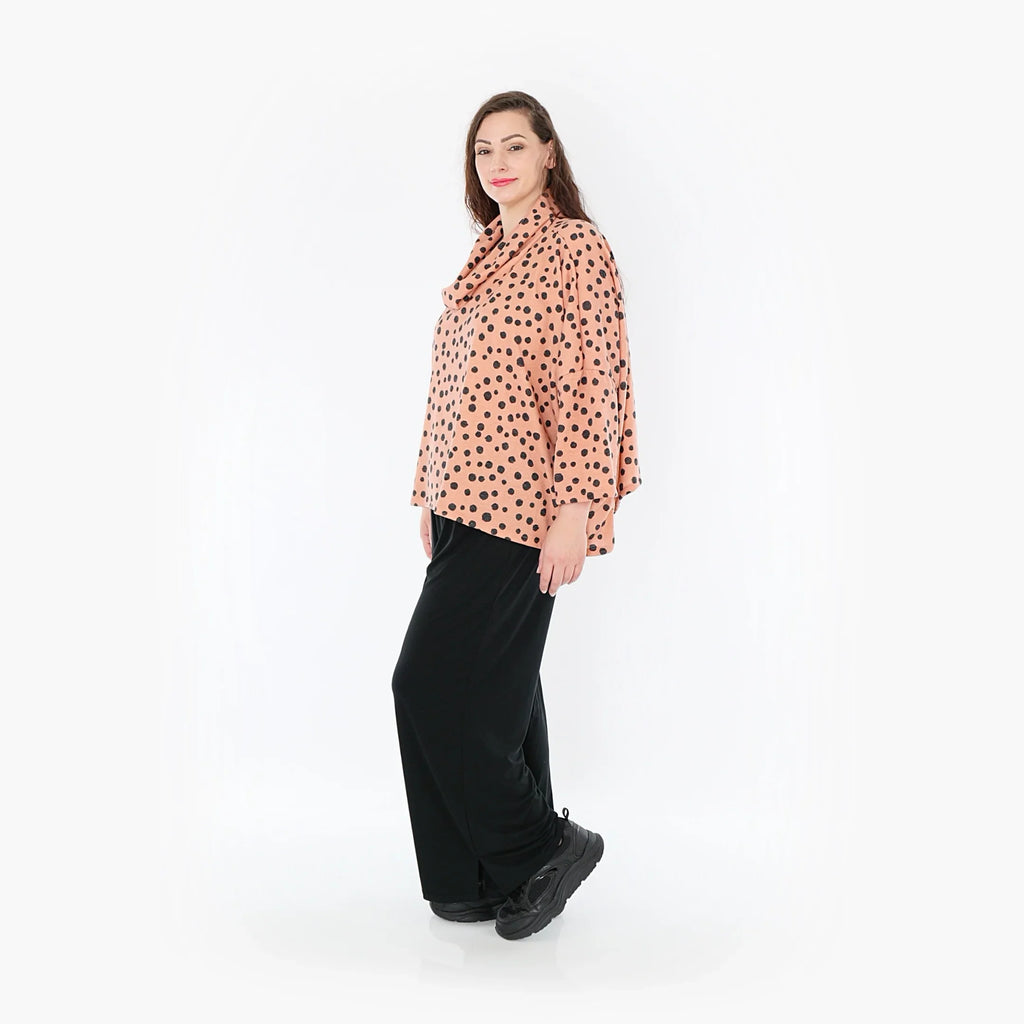 AKH 3018 Big Shirt, Old Rose-Anthracite
