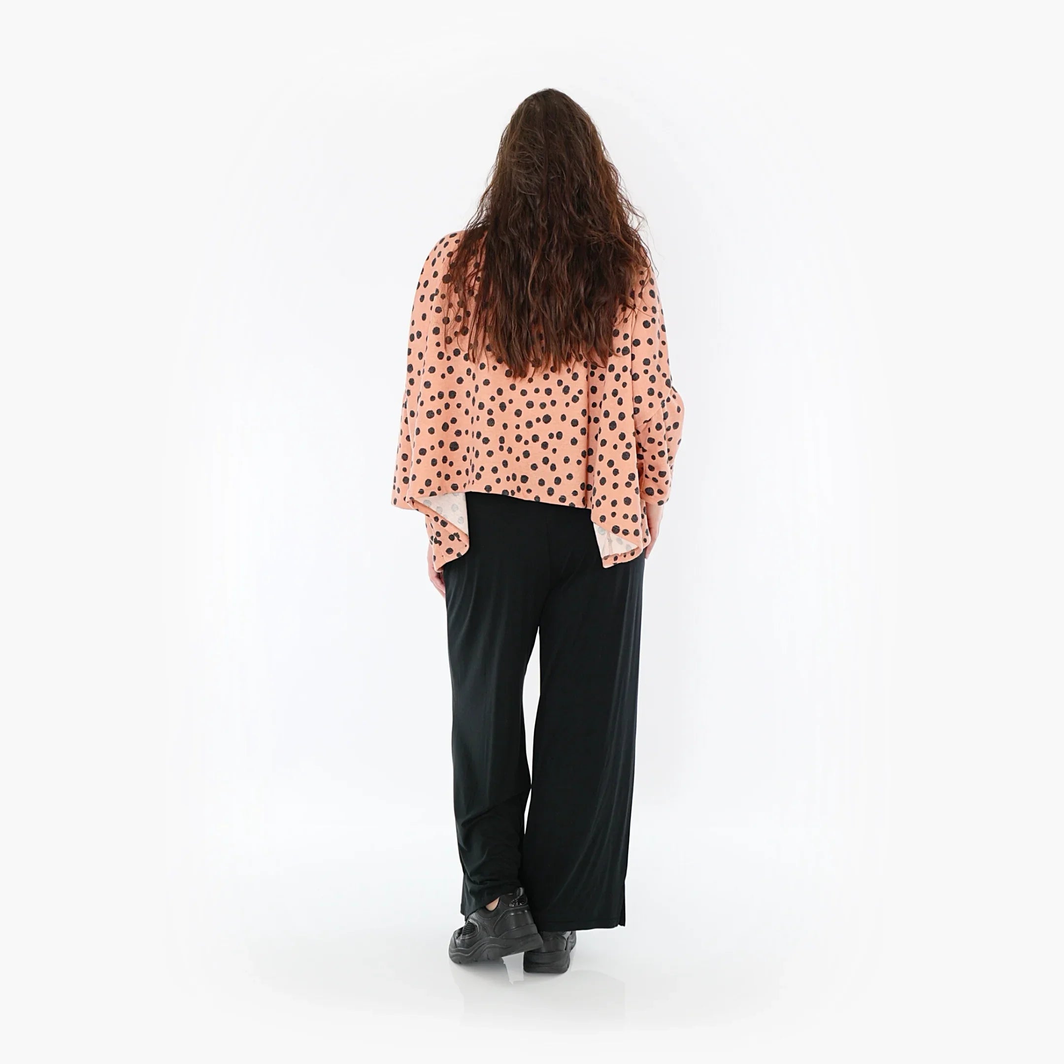 AKH 3018 Big Shirt, Old Rose-Anthracite