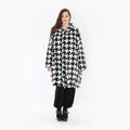 AKH Fashion Mantel 6660 Zoey, Schwarz/Weiss