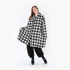 AKH Fashion Mantel 6660 Zoey, Schwarz/Weiss