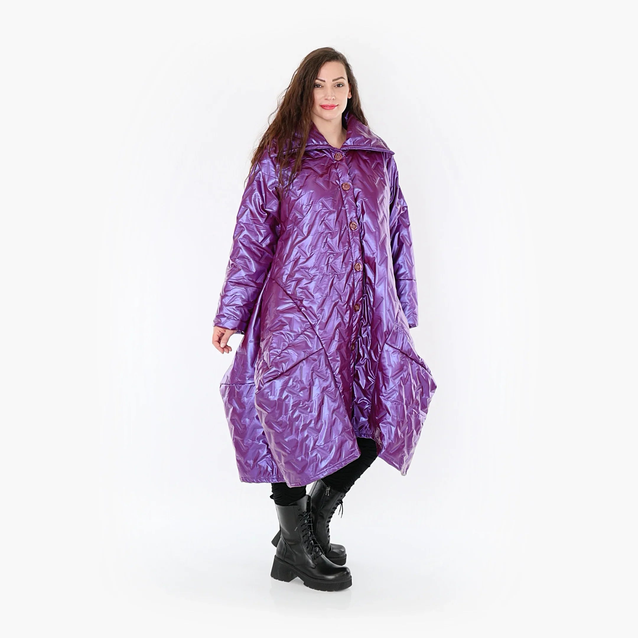 AKH Fashion Coat 3023 Pandora, Fuchsia
