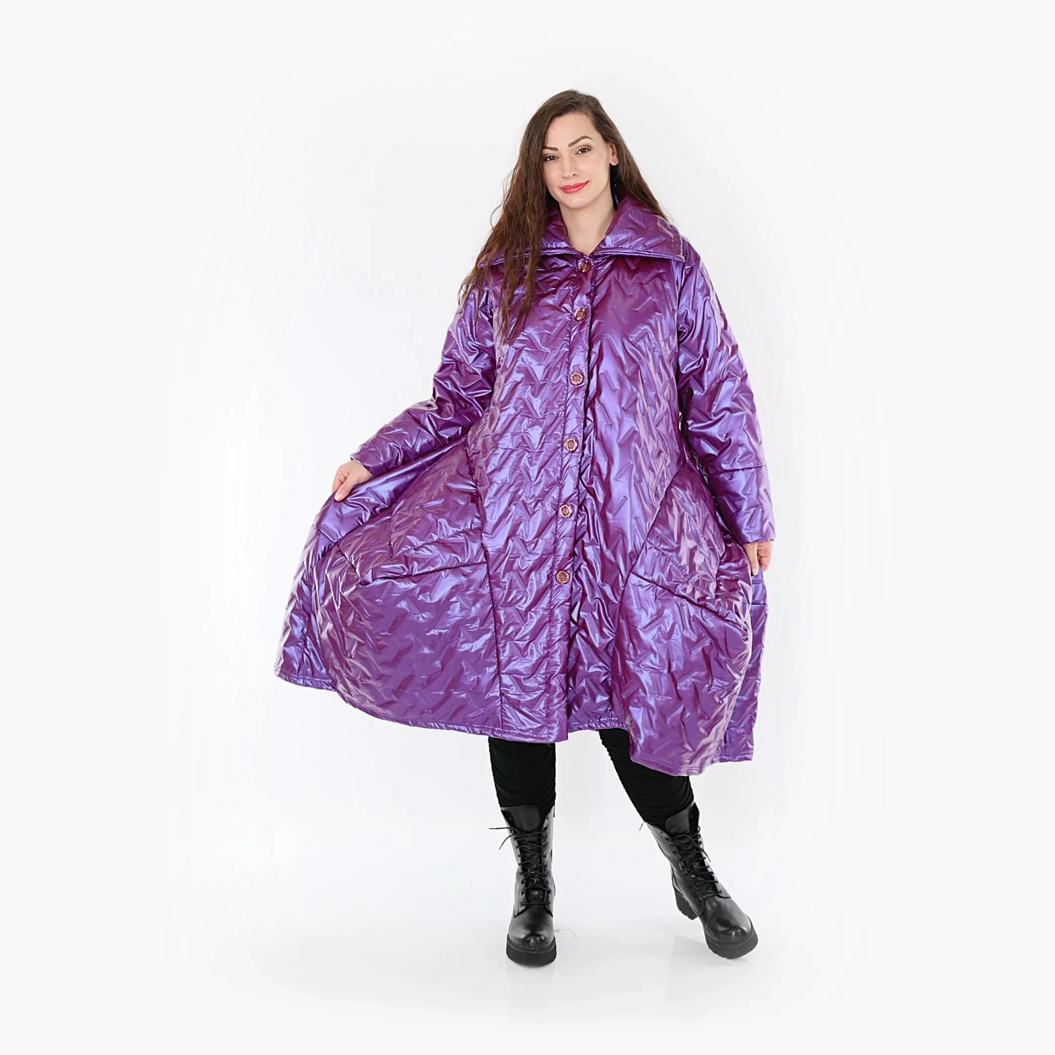 AKH Fashion Coat 3023 Pandora, Fuchsia