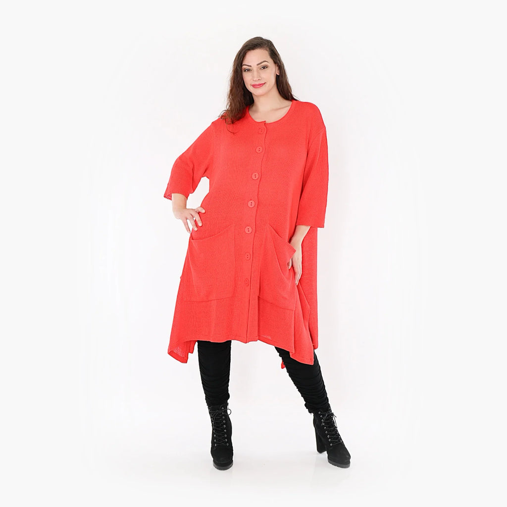 AKH 1020 Coat, Red