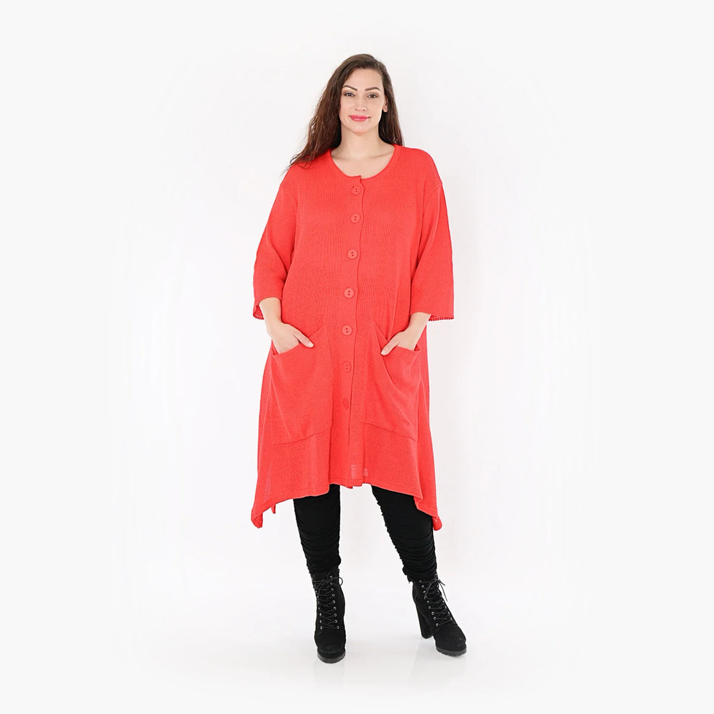 AKH 1020 Coat, Red
