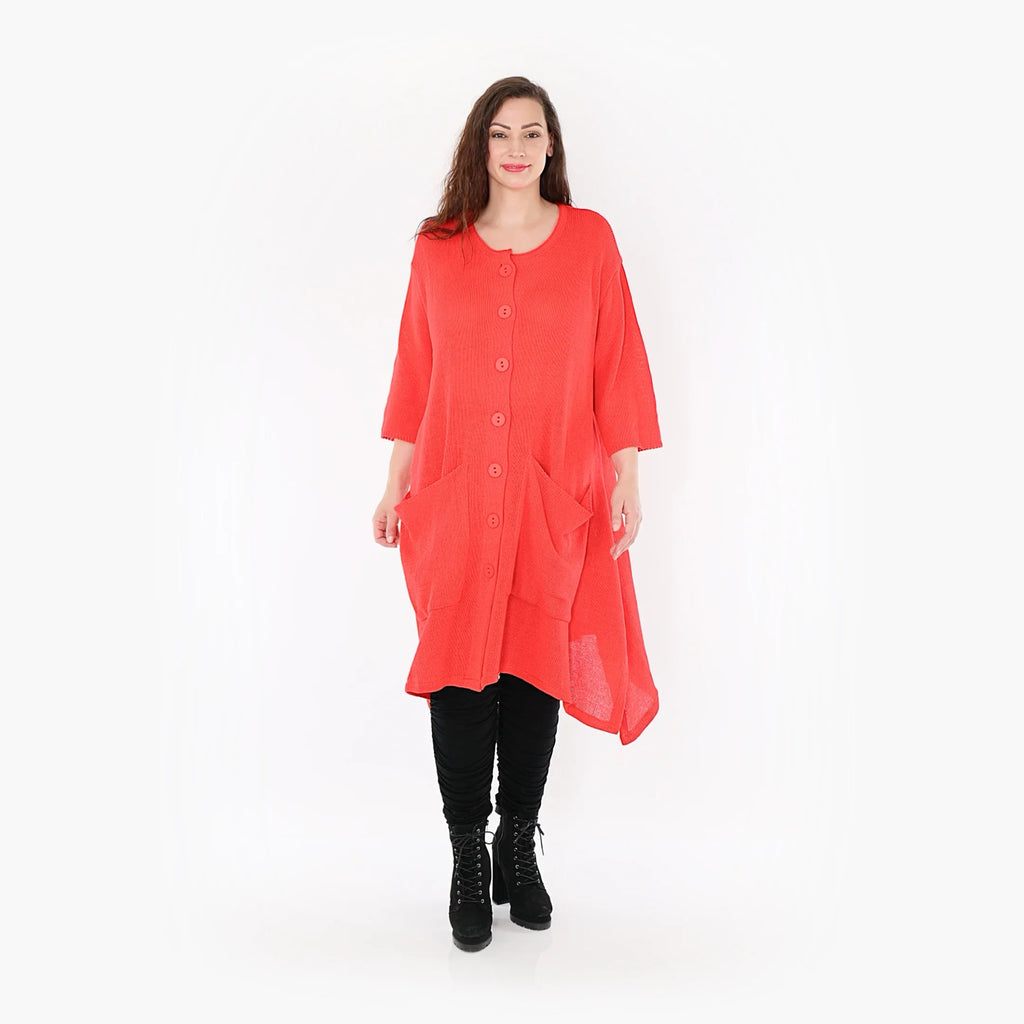 AKH 1020 Coat, Red