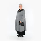 AKH Fashion Mantel 7004 Monique, Grau/Schwarz