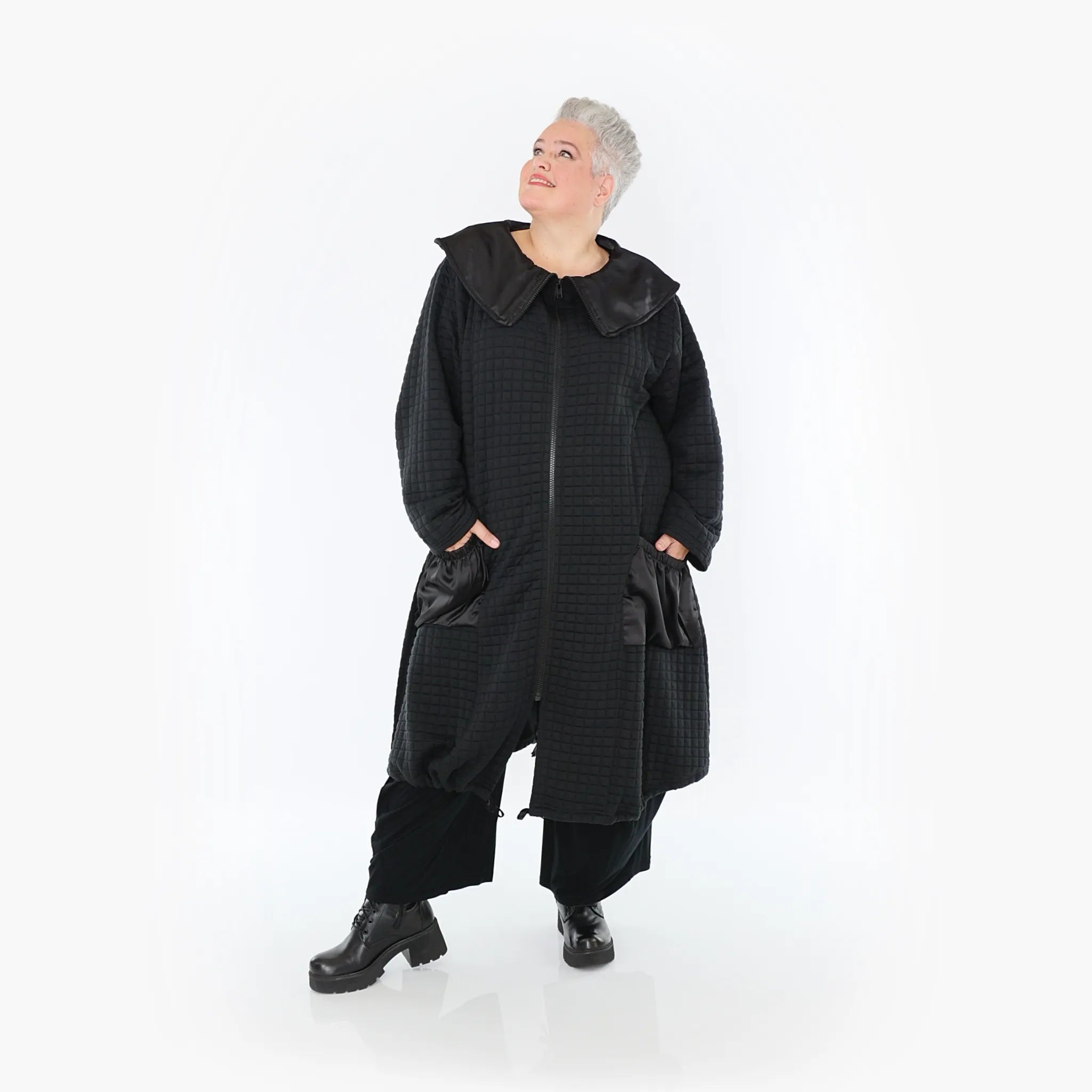 AKH Fashion Mantel 7004 Monique, Schwarz