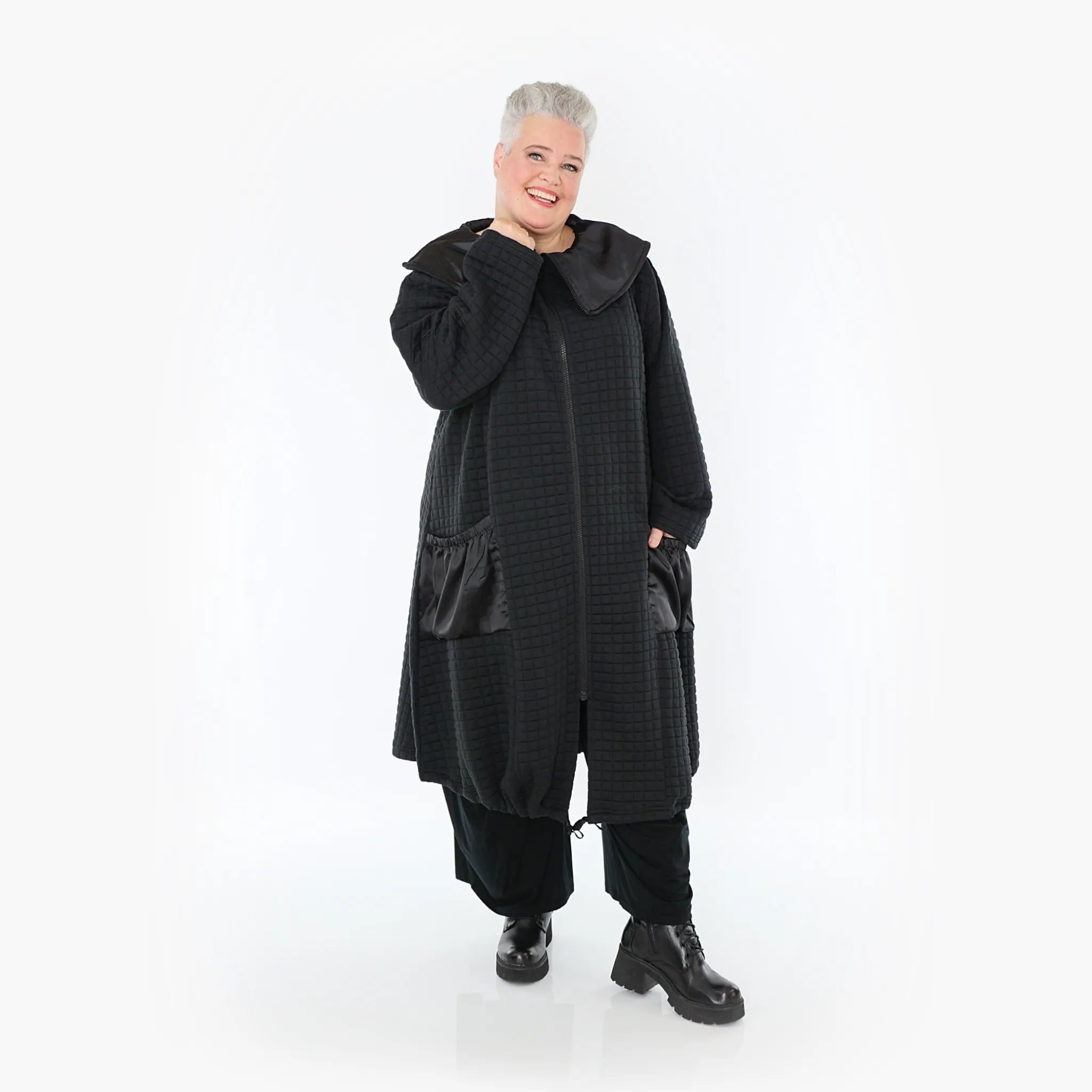 AKH Fashion Mantel 7004 Monique, Schwarz