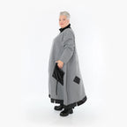AKH Fashion Mantel 7005 Monique, Grau/Schwarz