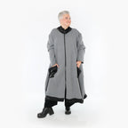 AKH Fashion Mantel 7005 Monique, Grau/Schwarz