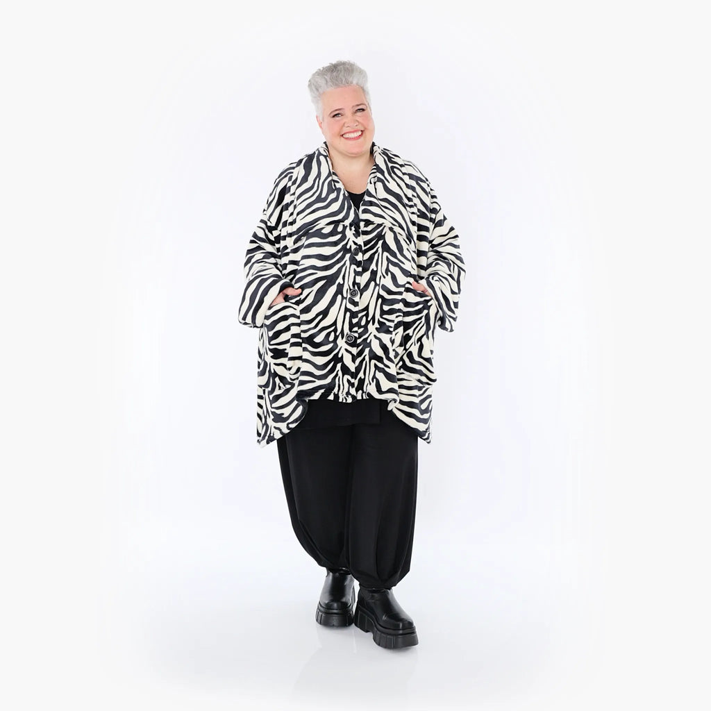 Veste AKH 6749, écru-noir