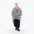 Veste AKH 6749, écru-noir