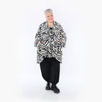 Veste AKH 6749, écru-noir