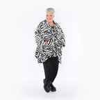 Veste AKH 6749, écru-noir