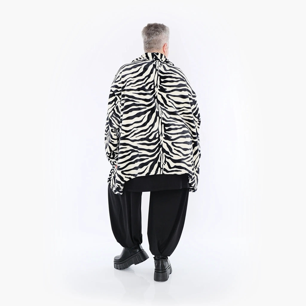 Veste AKH 6749, écru-noir