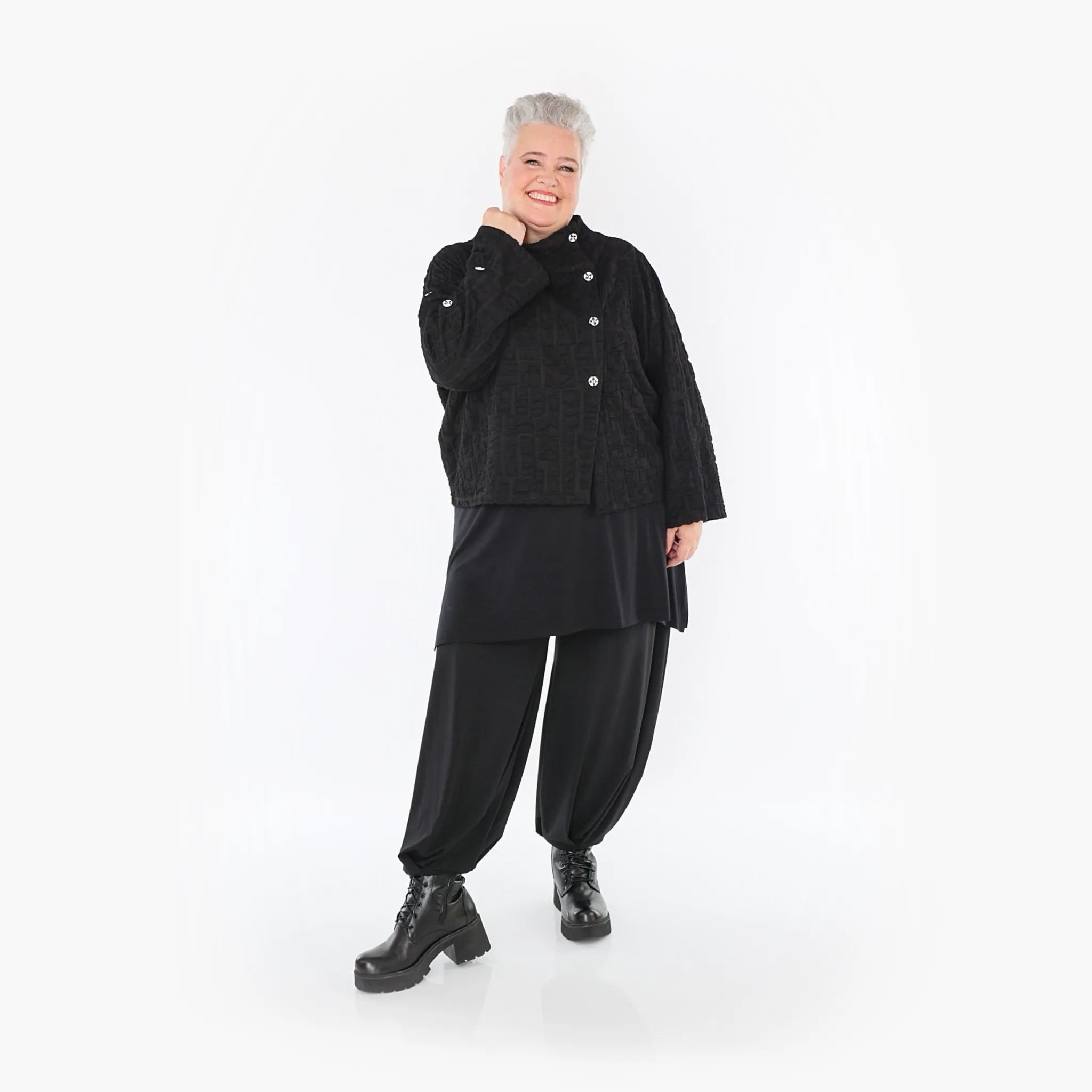 AKH Fashion Jacke 7006 Splendore, Schwarz