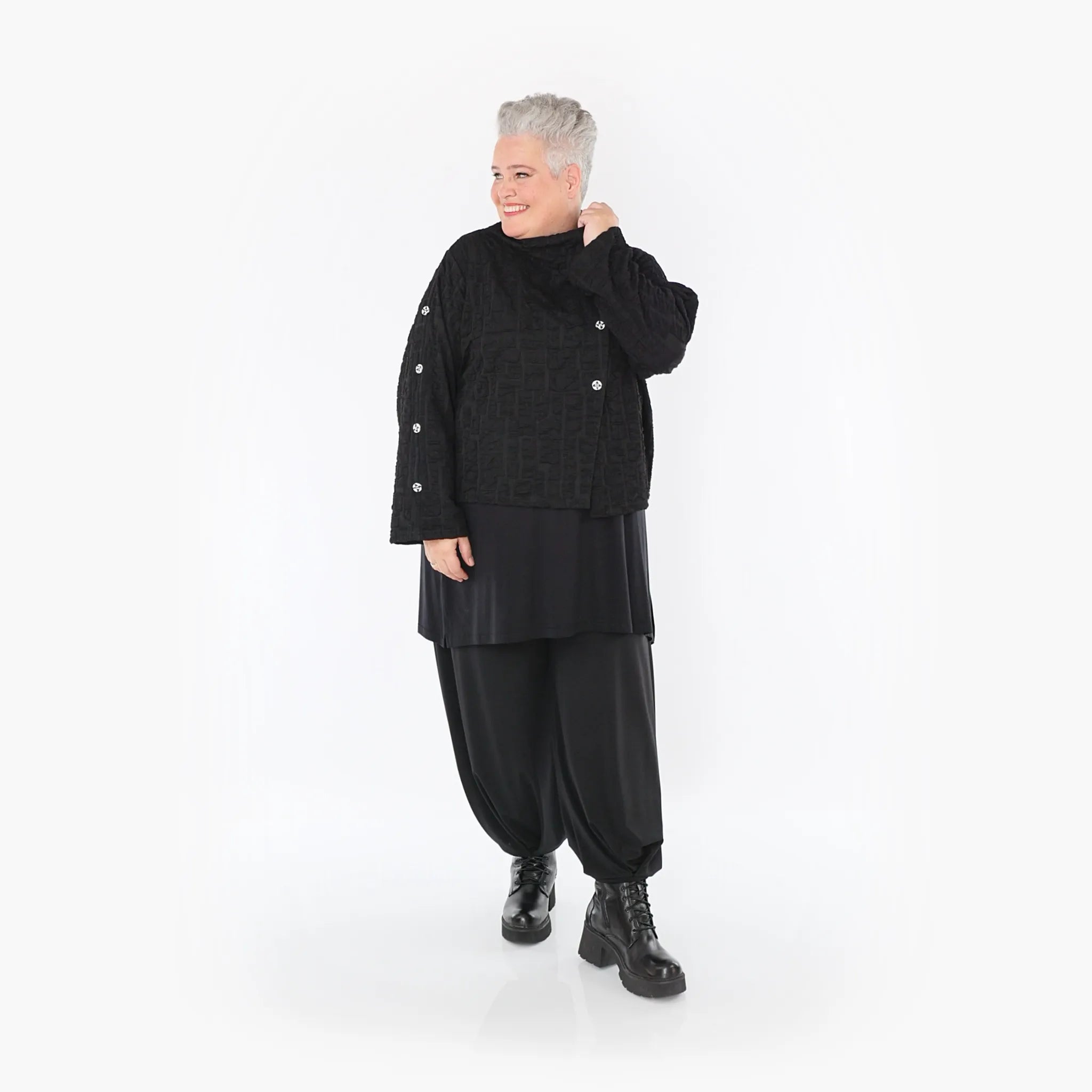 AKH Fashion Jacke 7006 Splendore, Schwarz
