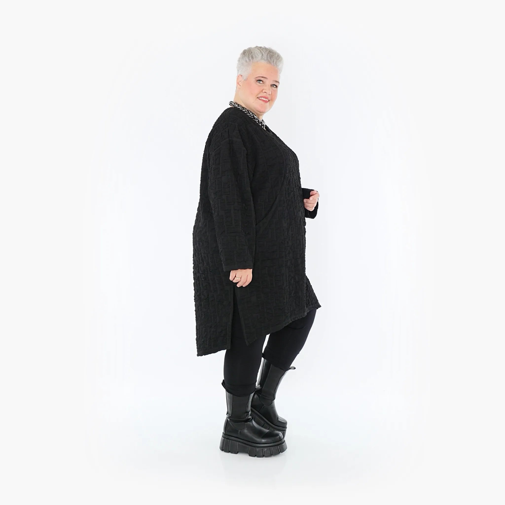 AKH Fashion Kleid 7009 Splendore, Schwarz