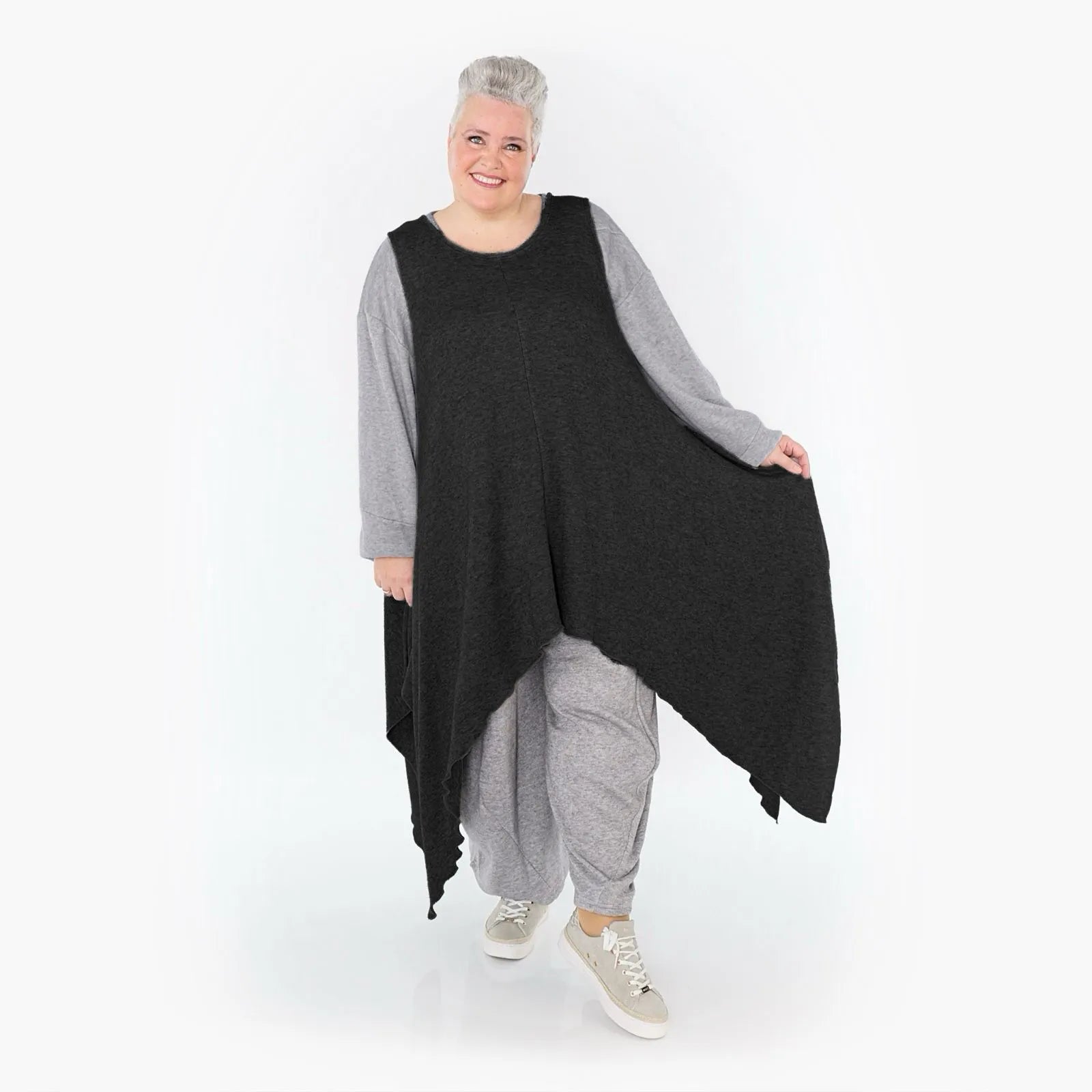 AKH Fashion Tunika 3067 SoftEmbrace, Schwarz