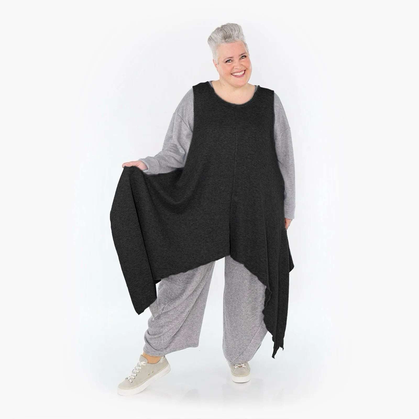 AKH Fashion Tunika 3067 SoftEmbrace, Schwarz