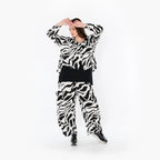 Pantalon AKH Fashion 8069, blanc-noir