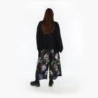 AKH Fashion · Hose · FlowerPower · 7070 · Schwarz/Blau/Multi