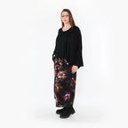 AKH Fashion · Hose · FlowerPower · 7070 · Schwarz/Fuchsia/Multi