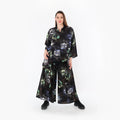 AKH Fashion · Hose · FlowerPower · 7089 · Schwarz/Blau/Multi