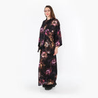 AKH Fashion · Jacke · FlowerPower · 6939 · Schwarz/Fuchsia/Multi