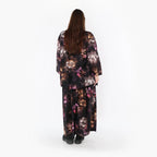 AKH Fashion · Jacke · FlowerPower · 6939 · Schwarz/Fuchsia/Multi