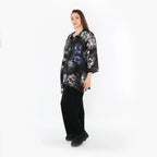 AKH Fashion 7090 Jacket, Black-Blue-Multi