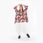 AKH Fashion · Shirt · OhReally · 1019 · Rot/Weiß/Schwarz
