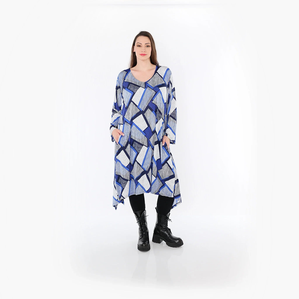AKH Fashion · Shirt · OhReally · 7108 · Blau/Weiß/Marine