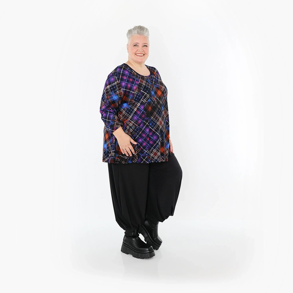 AKH Fashion Shirt 1892 Caroline, Multicolor/Blue