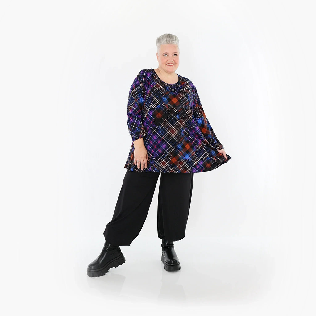 AKH Fashion Shirt 1892 Caroline, Multicolor/Blue