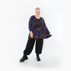 AKH Fashion Shirt 1892 Caroline, Multicolor/Blue