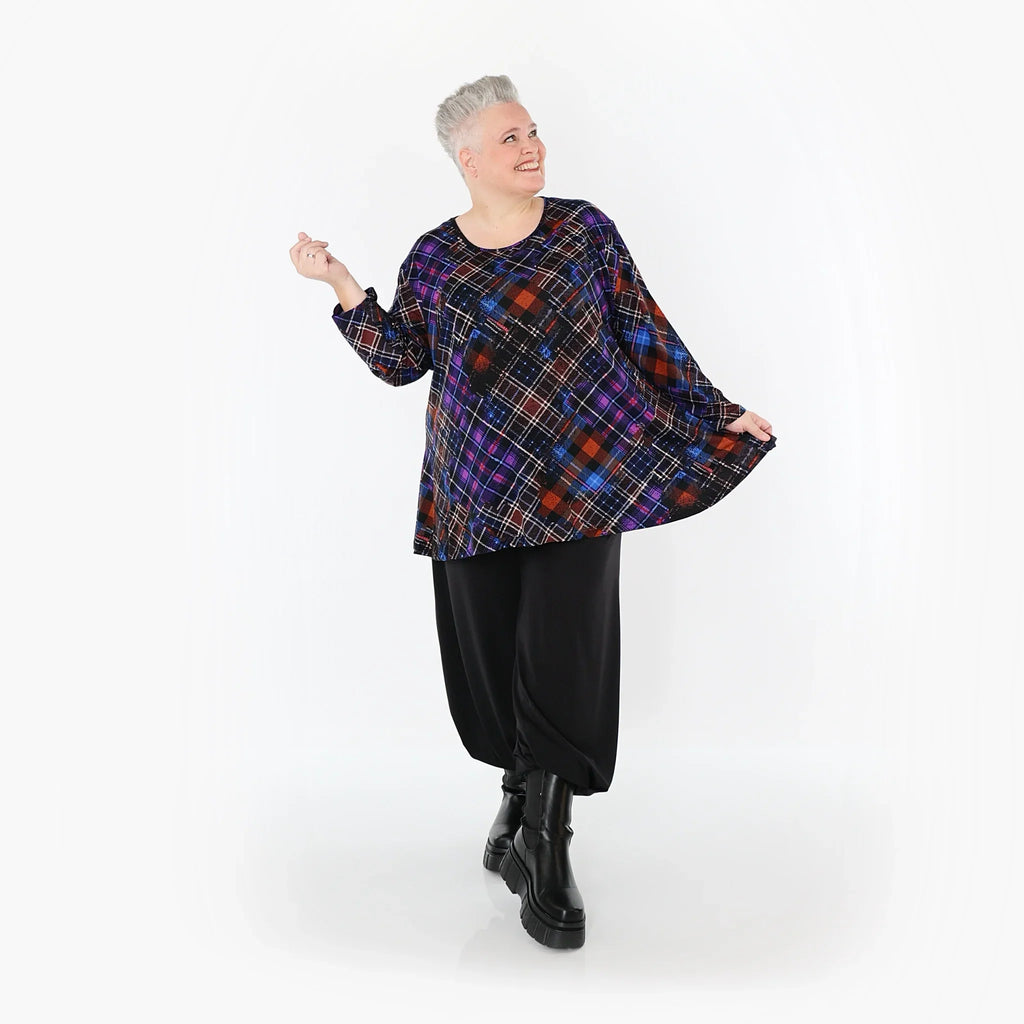 AKH Fashion Shirt 1892 Caroline, Multicolor/Blue