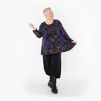 AKH Fashion Shirt 1892 Caroline, Multicolor/Blue