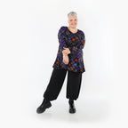 AKH Fashion Shirt 1892 Caroline, Multicolor/Blue
