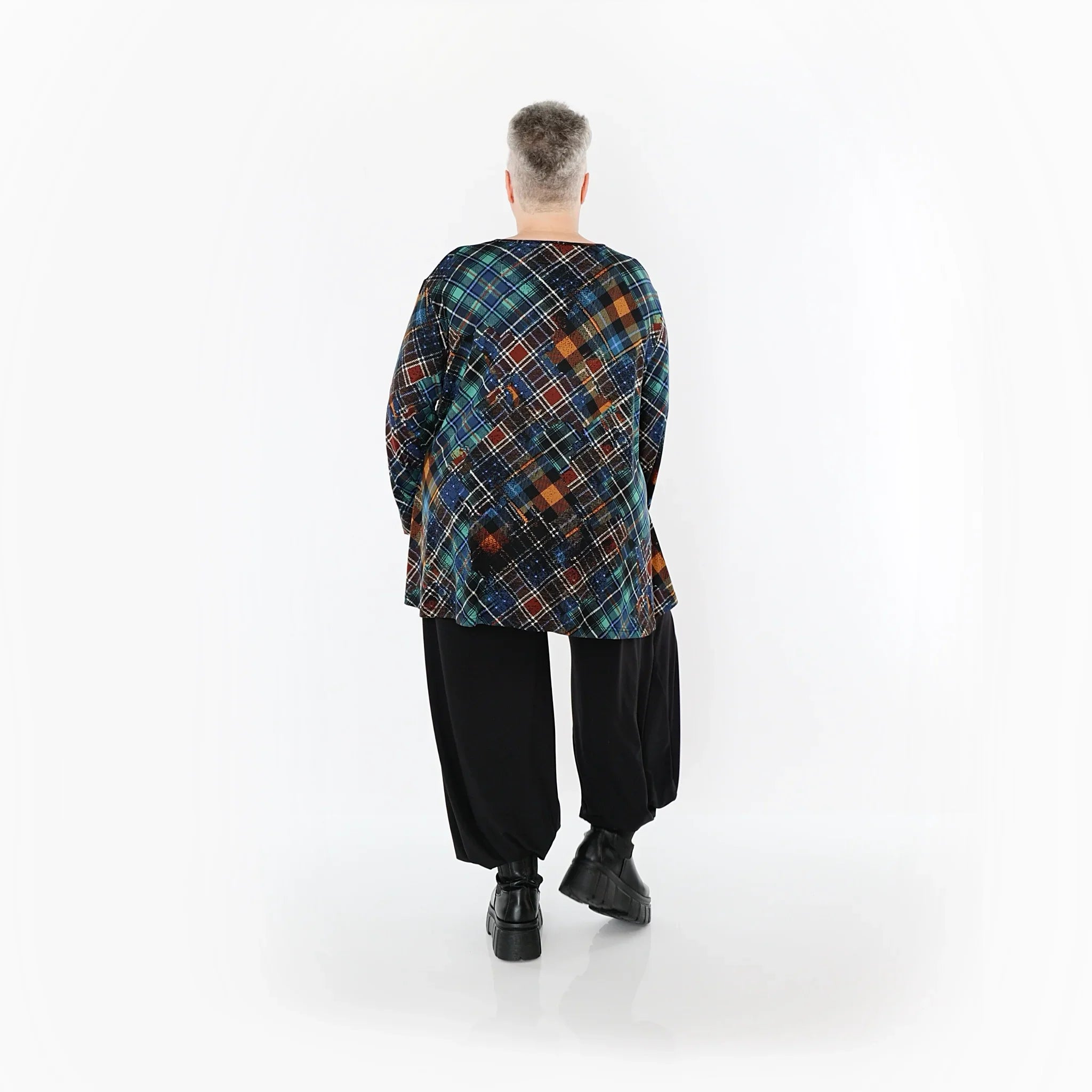 AKH Fashion Shirt 1892 Caroline, Multicolor/Grün