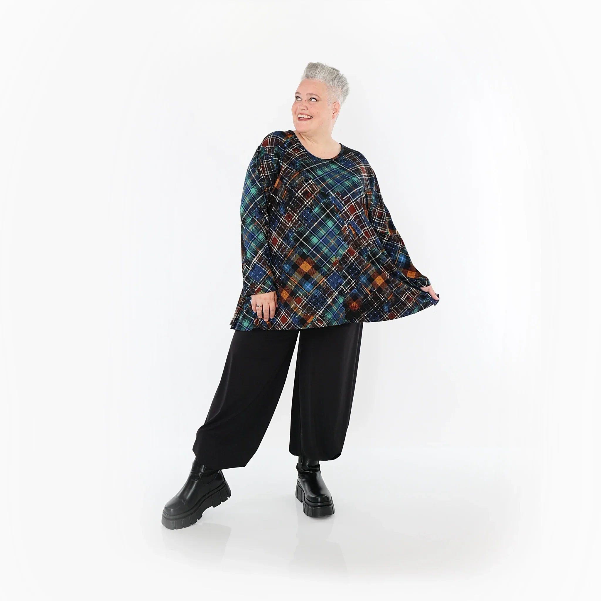 AKH Fashion · Shirt · Caroline · 1892 · Multicolor/Grün