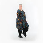 Chemise grande taille AKH Fashion 2666, multicolore