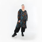 Chemise grande taille AKH Fashion 2666, multicolore